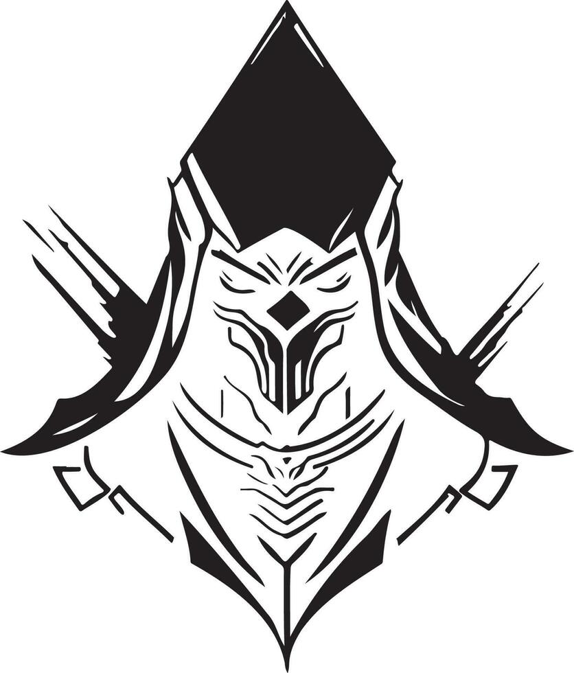 Ninja Warrior Logo Vector File
