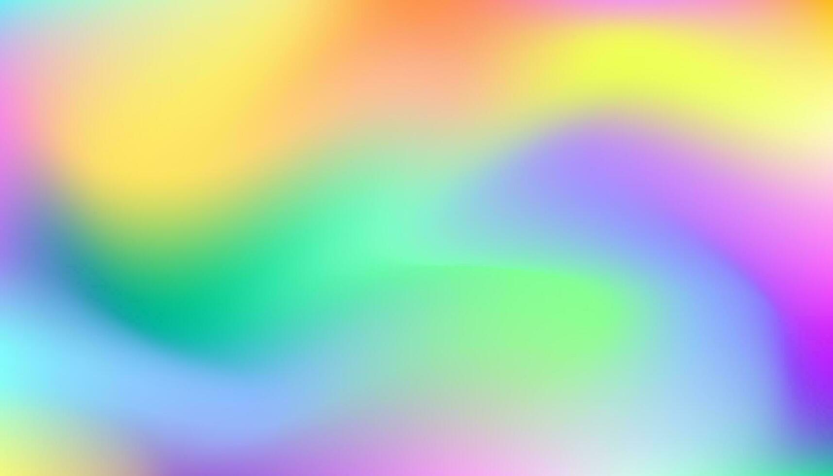 Fondo abstracto festivo holográfico del arco iris. gradiente de arco iris. vector