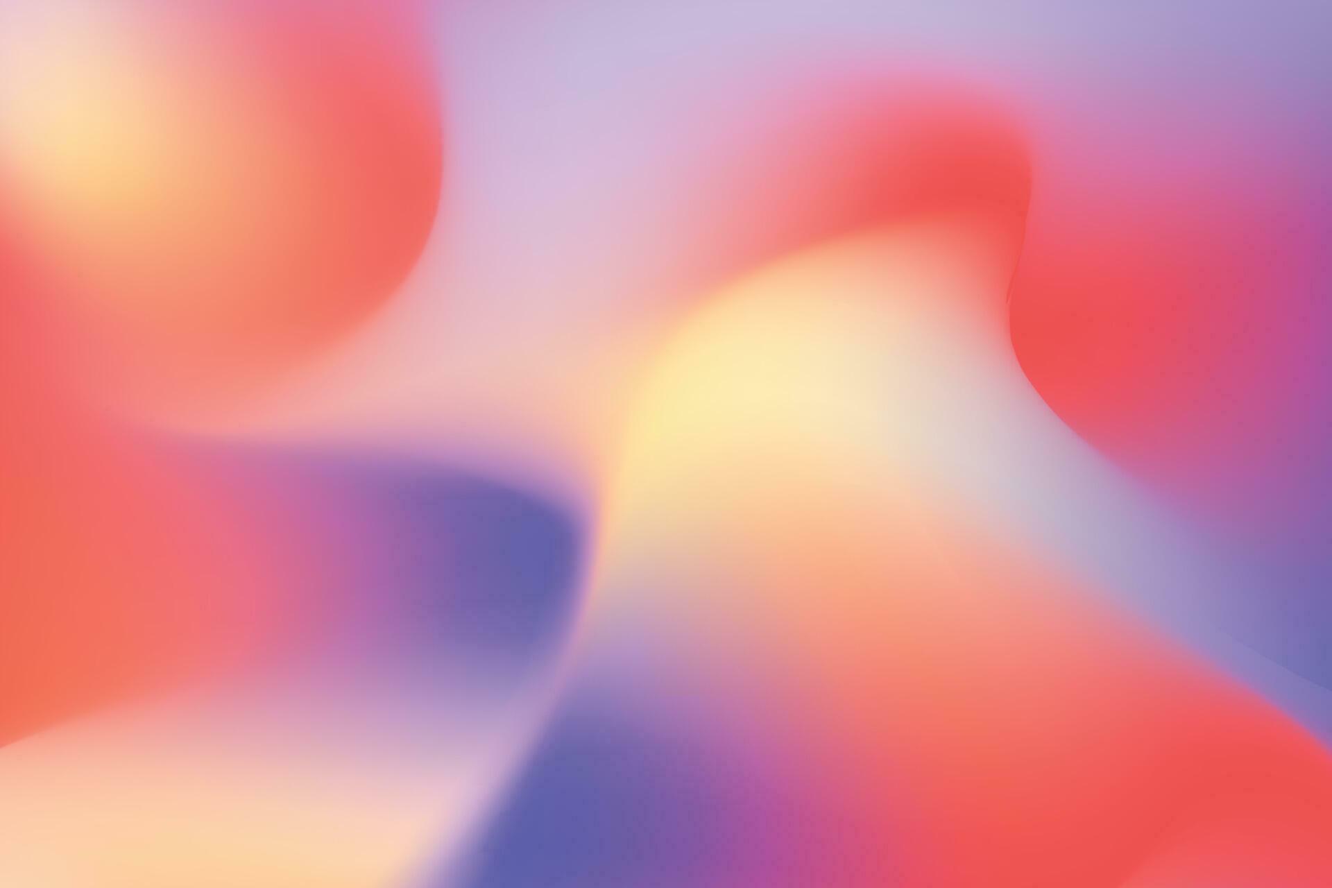 Modern web abstract background with colorful blurred gradients template