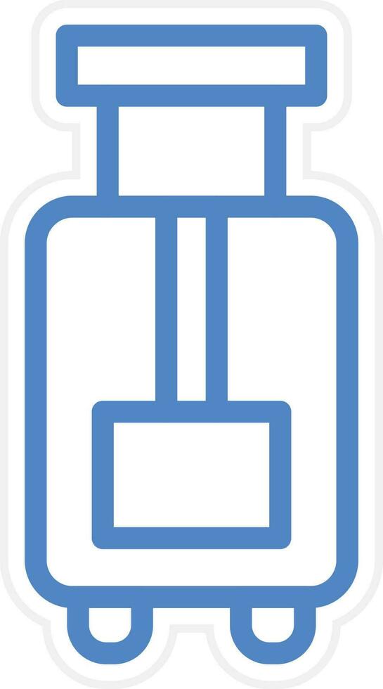 Luggage Vector Icon Style