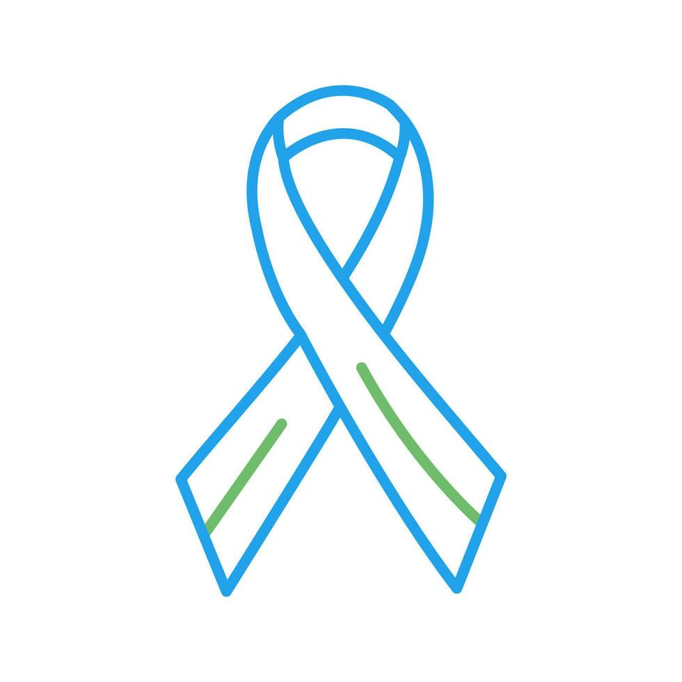 Ribbon Unique Vector Icon