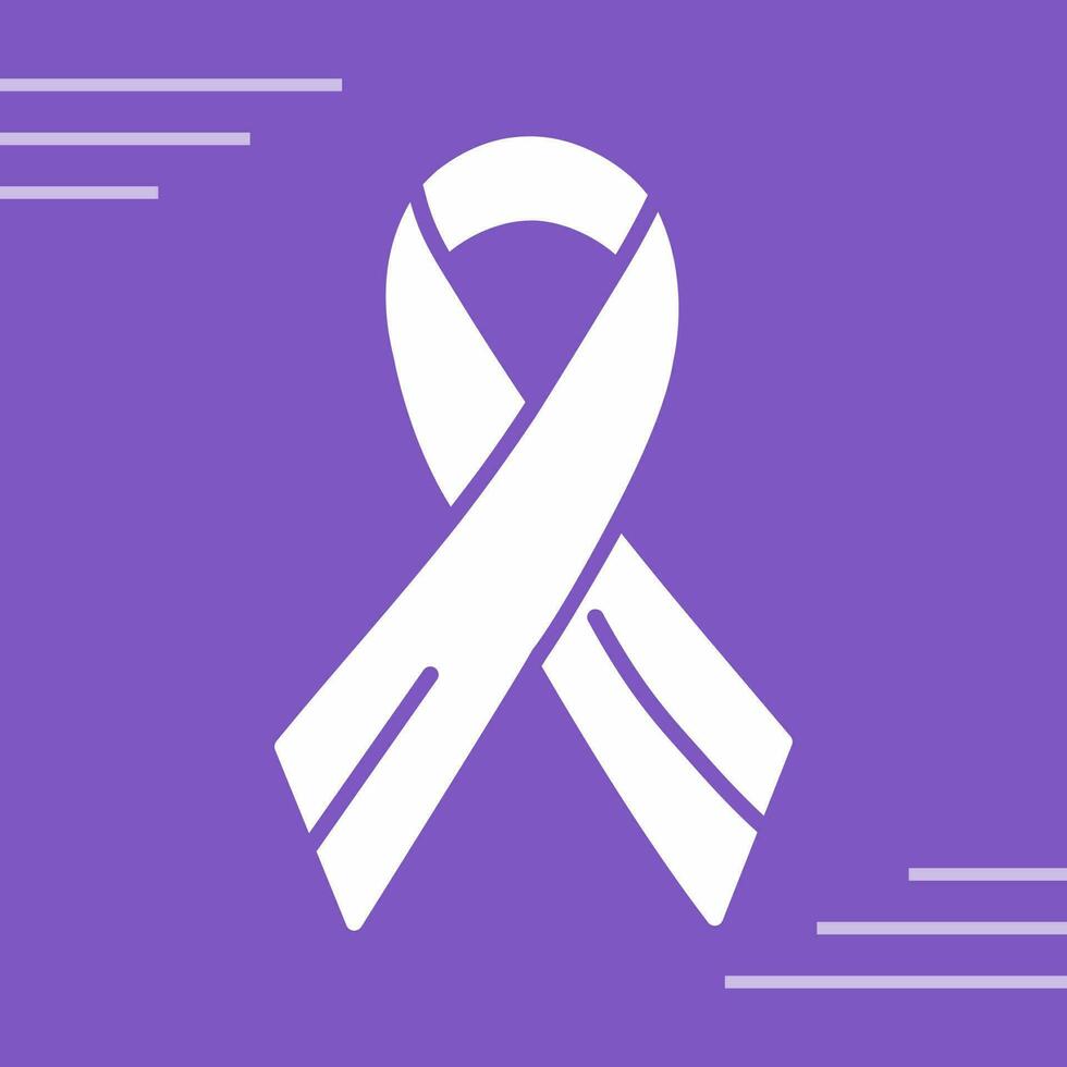 Ribbon Unique Vector Icon