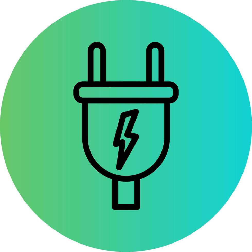 Power Plug Vector Icon Design