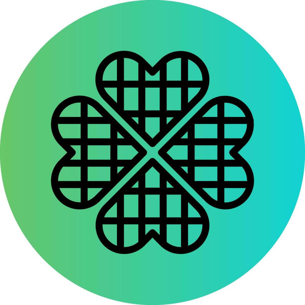 Waffle Vector Icon Design