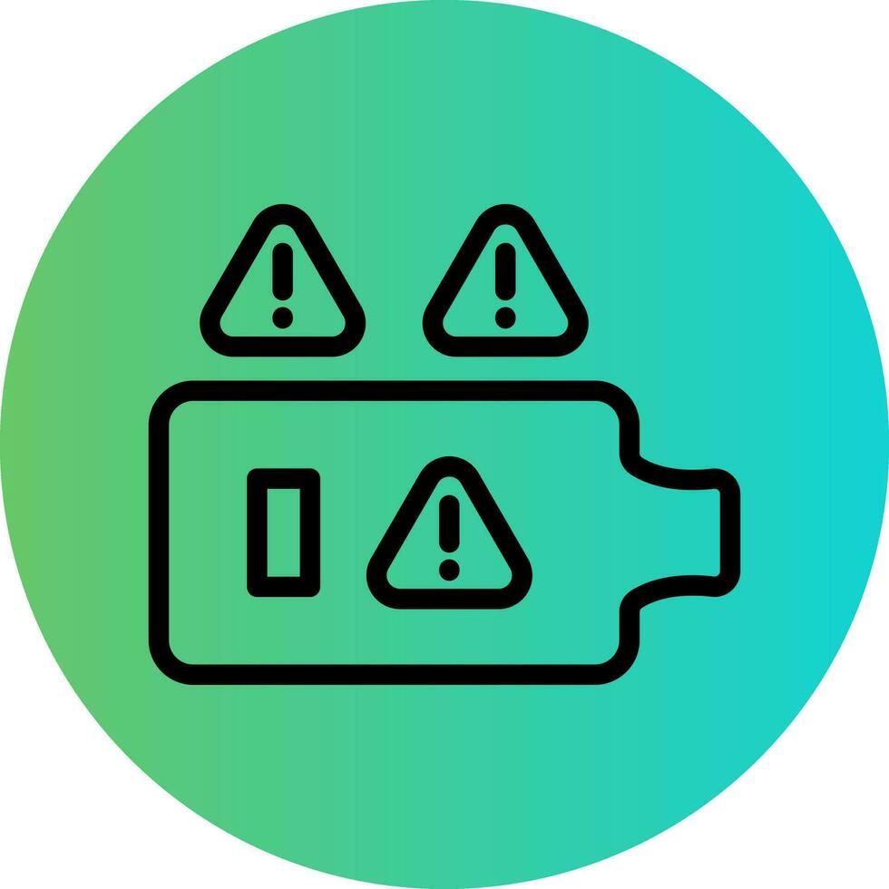 Low Energy Vector Icon Design