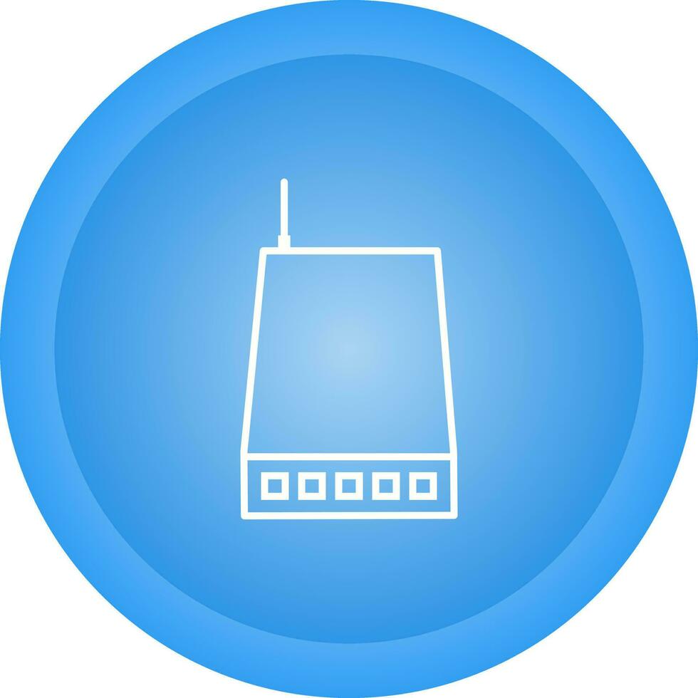 Networking Switch Unique Vector Icon