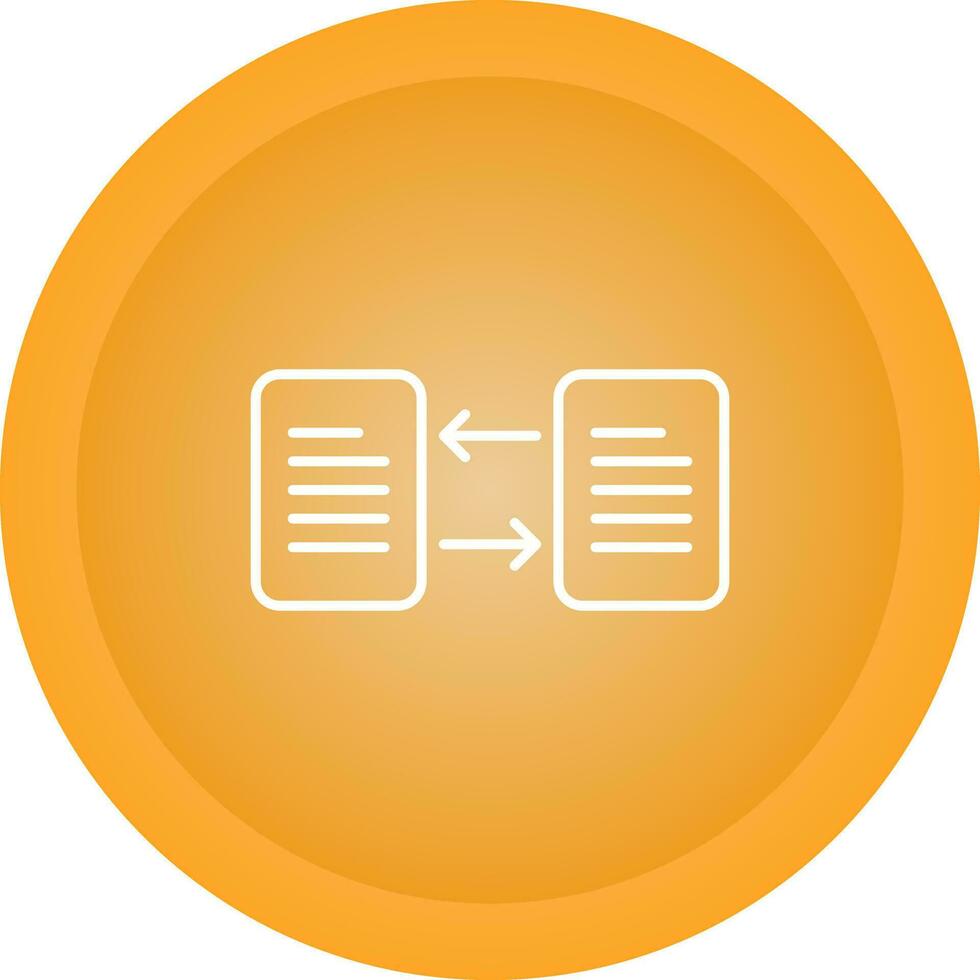File Transfer Unique Vector Icon