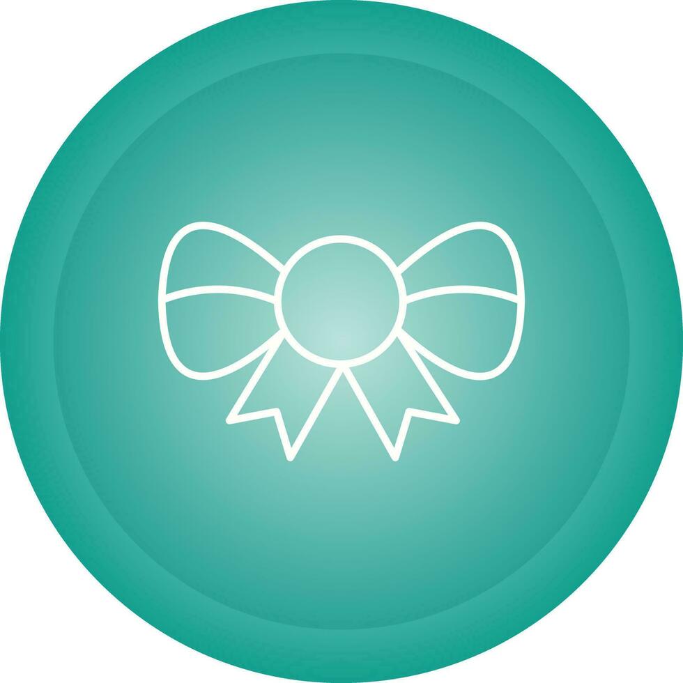 Ribbon Unique Vector Icon