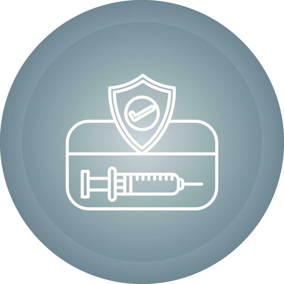 Vaccination Card Unique Vector Icon