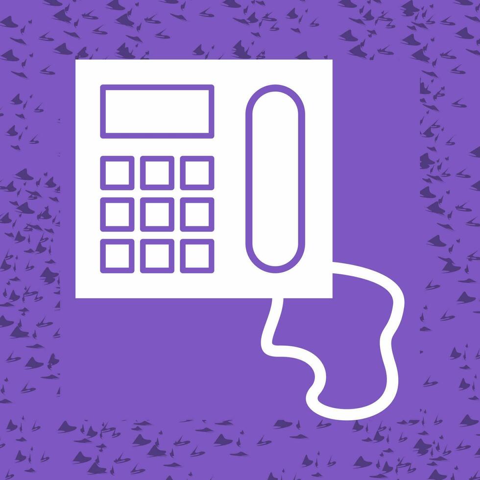 Telephone Unique Vector Icon