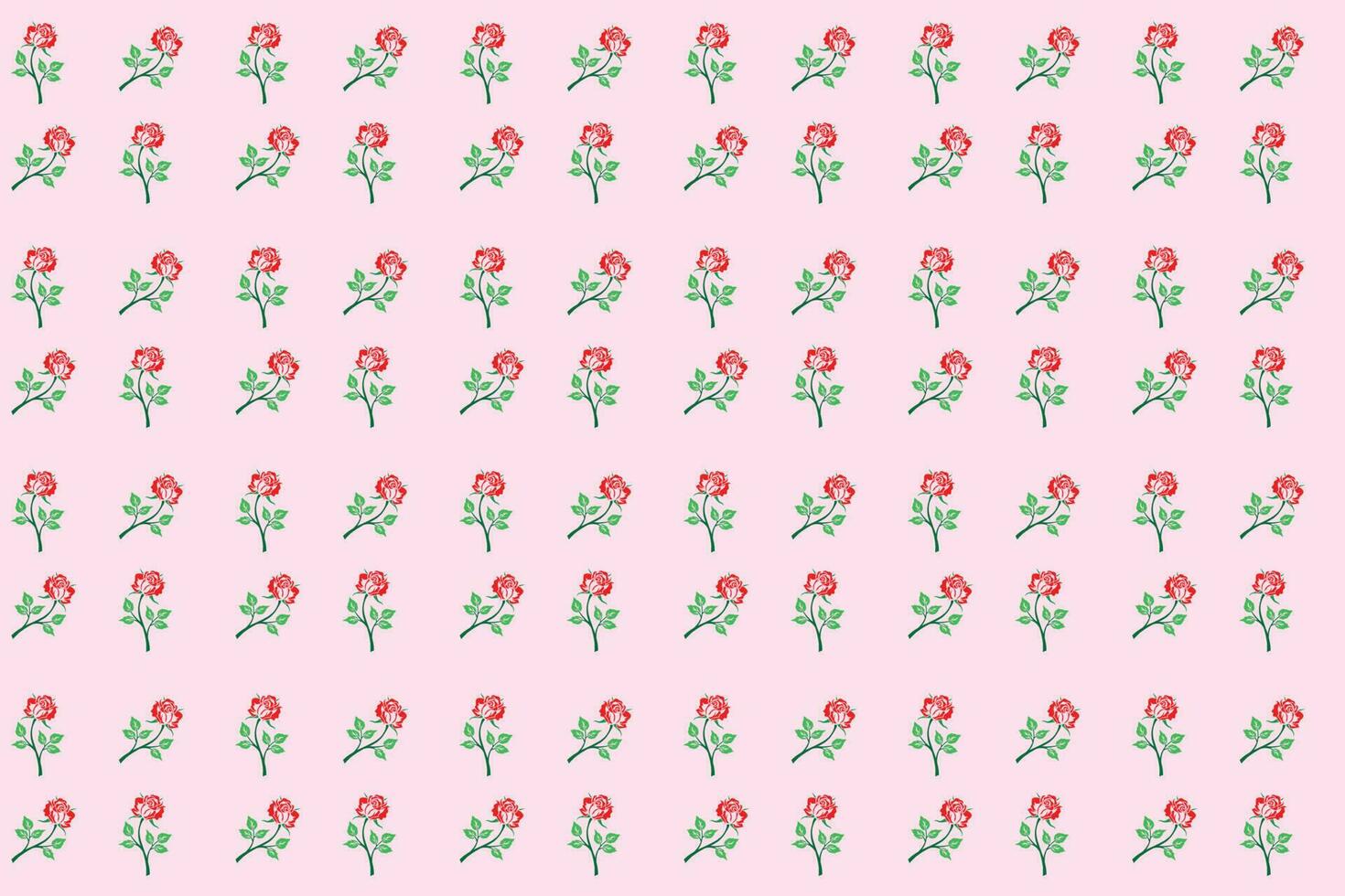 Colored flowers Pattern Botanical Design for Print and Graphic Projects. This botanical design features a colored flowers pattern and is perfect for print, graphic design, and home decor projects. vector
