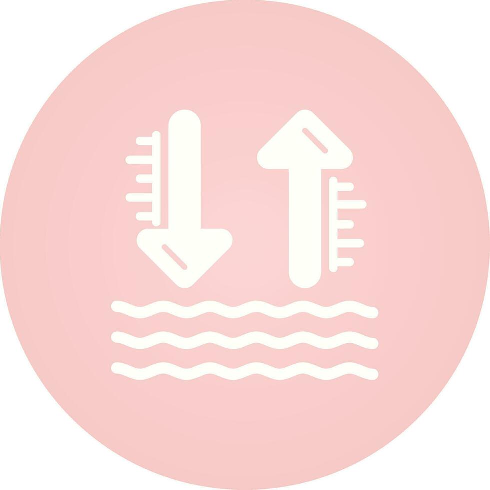 High Tide Unique Vector Icon
