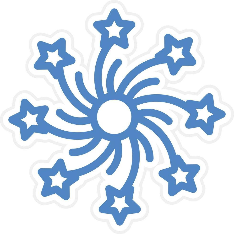 Firework Vector Icon Style