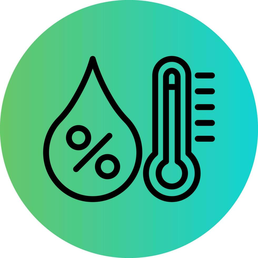 Humidity Vector Icon Design