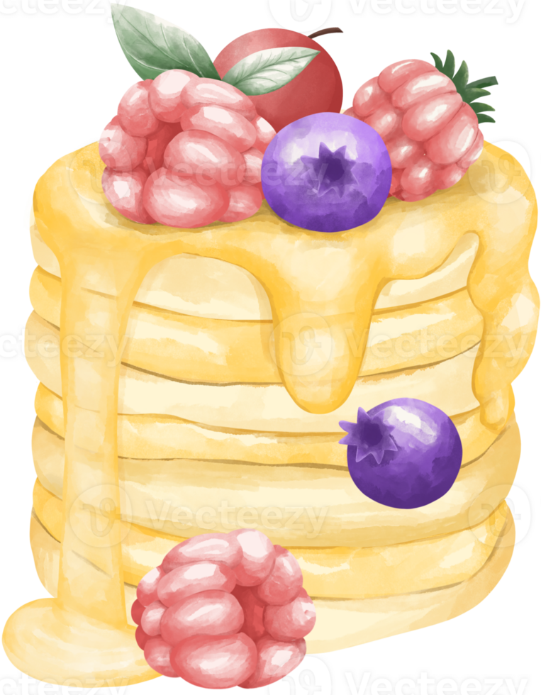 watercolor cupcake elements png