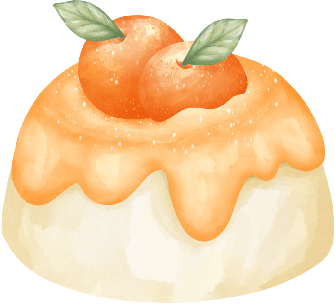 watercolor cupcake elements png