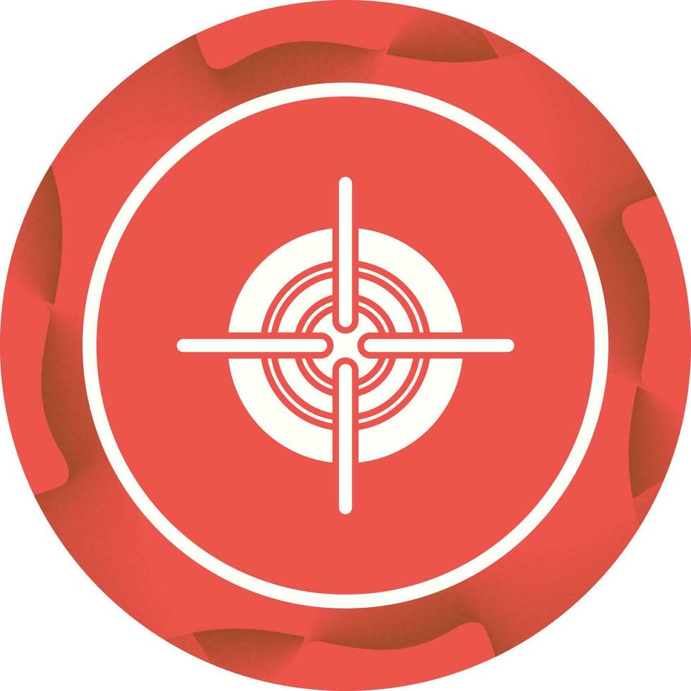 Target Unique Vector Icon