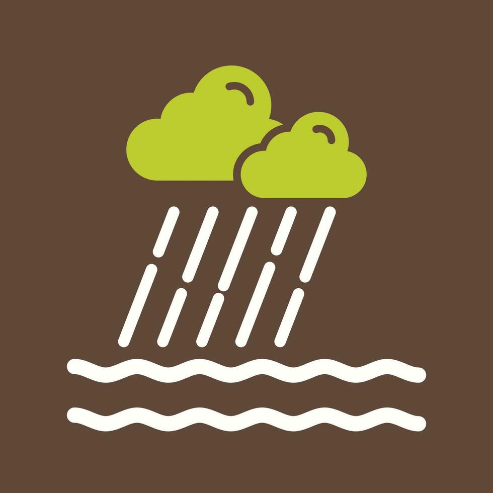 Monsoon Unique Vector Icon