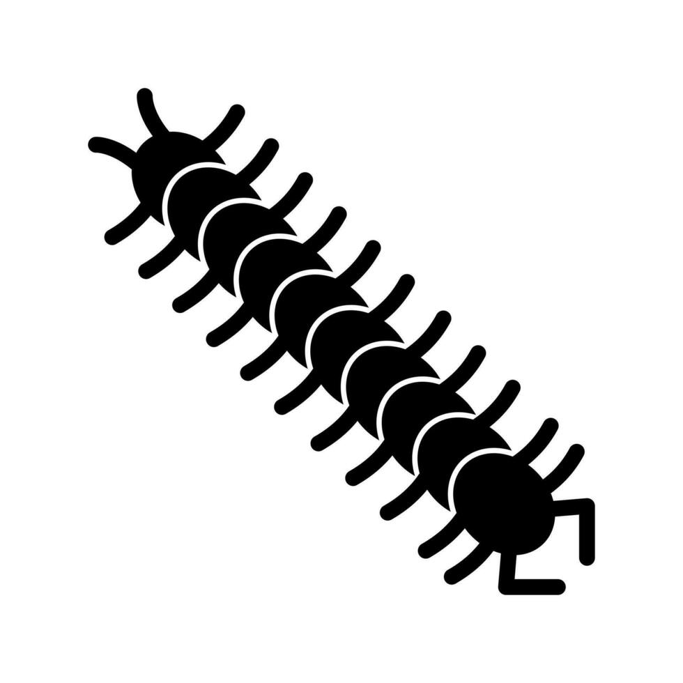 Centipede Unique Vector Icon