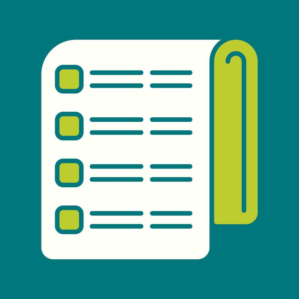 List Vector Icon