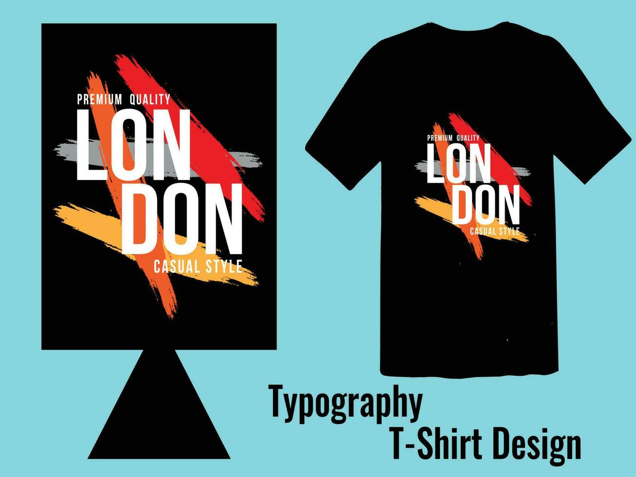 typography t-shirt design vector