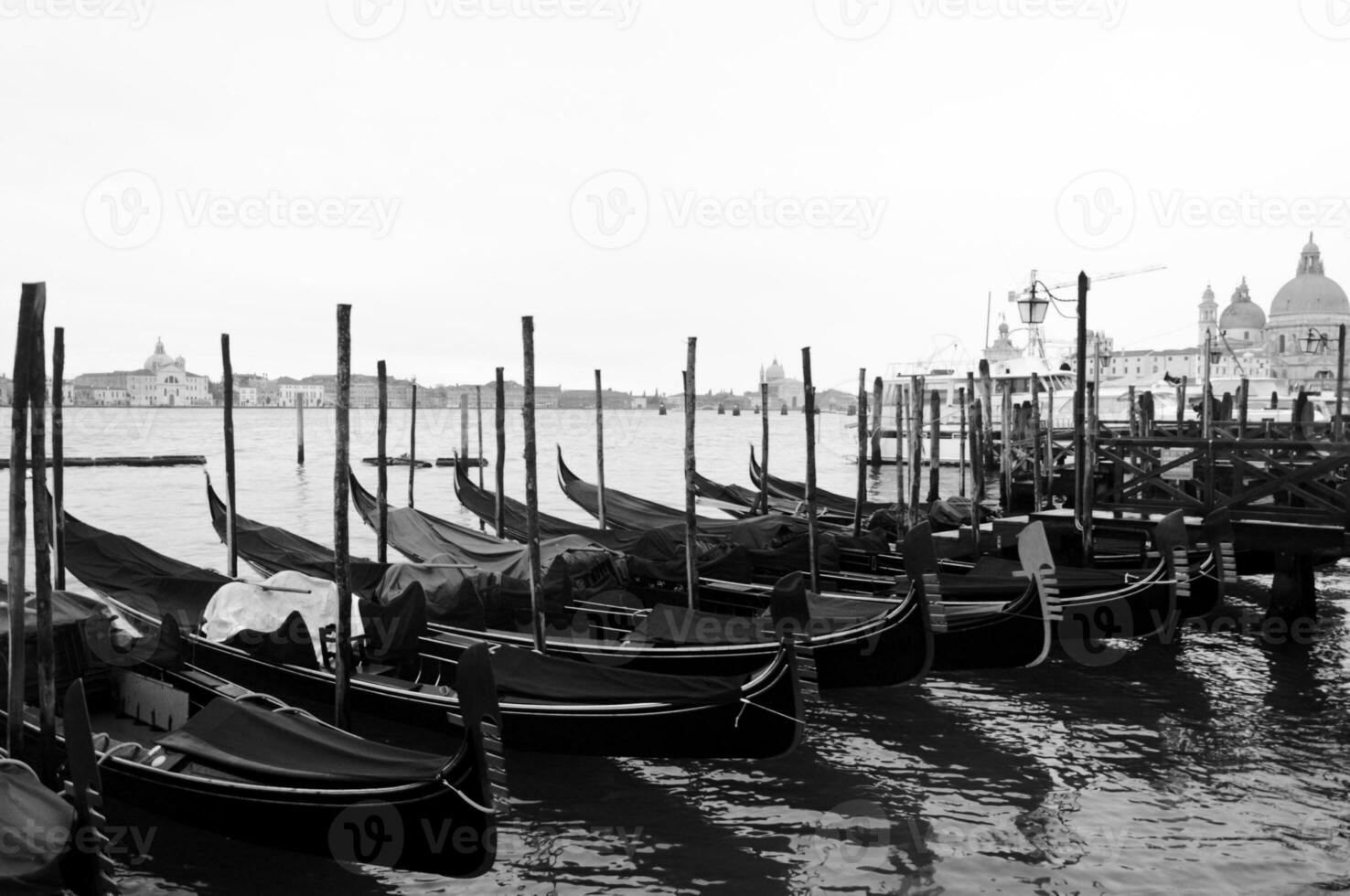 Rainy day in Venice photo