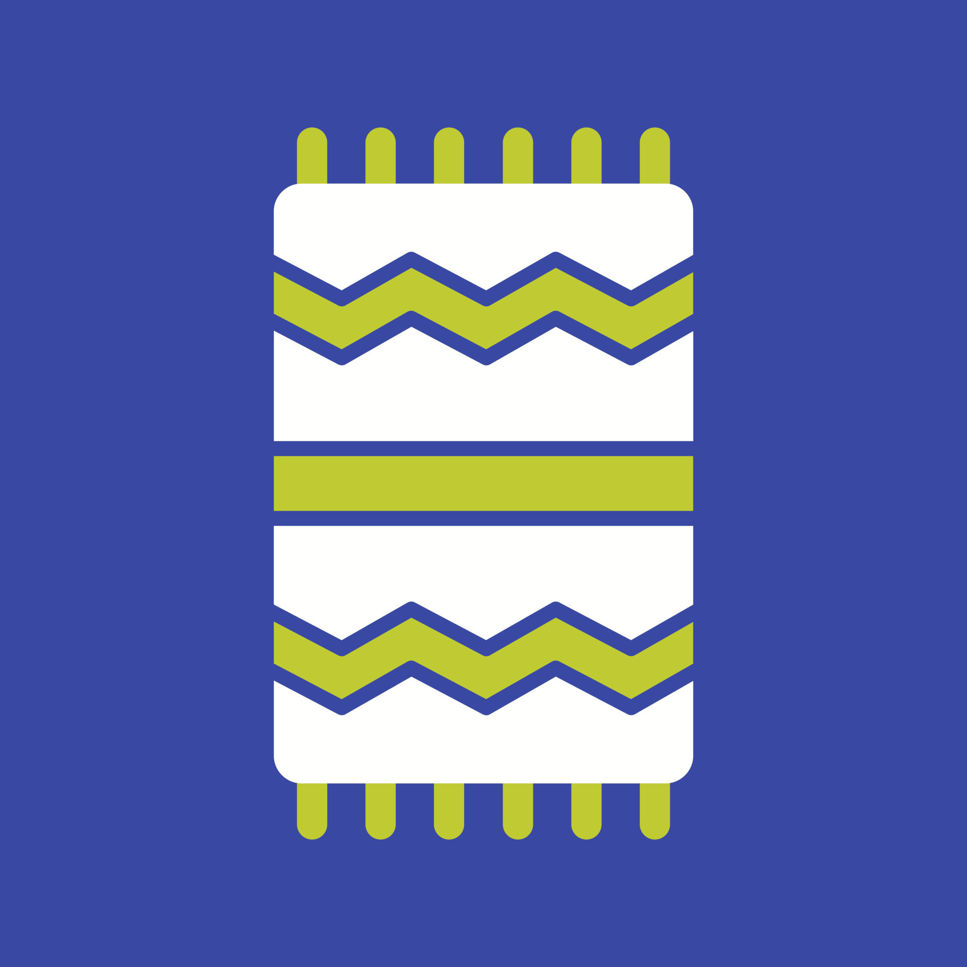 Beach Towel Vector Icon 23296644 Vector Art at Vecteezy