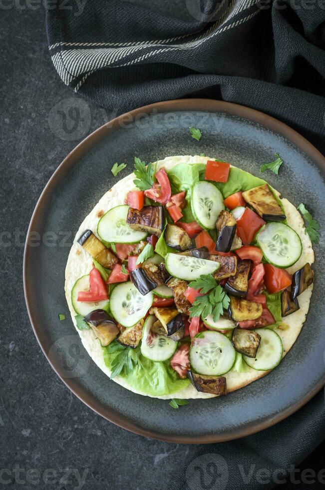 Vegetarian diet dish photo