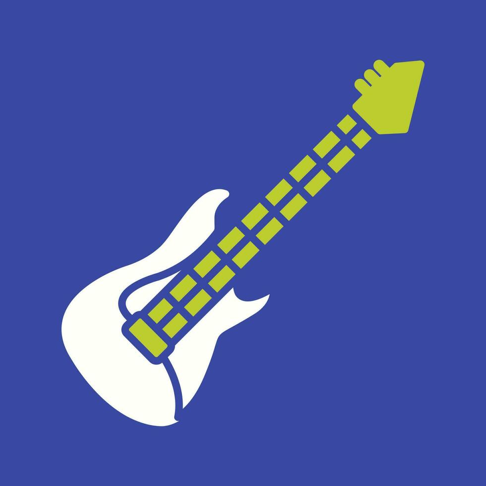 Electric Guitar Vector Icon