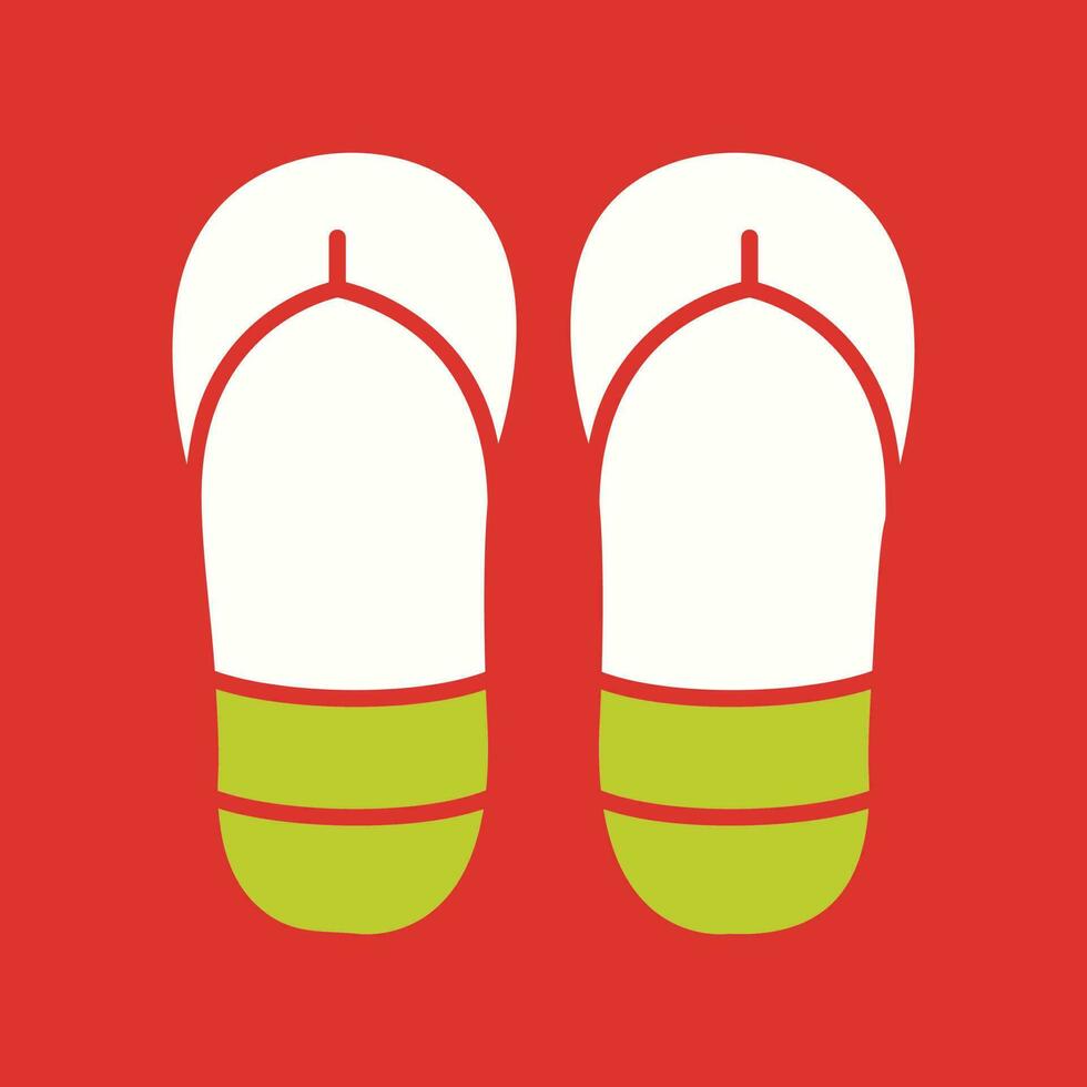 Flip Flops Vector Icon