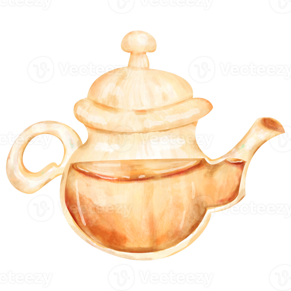watercolor tea clip art png