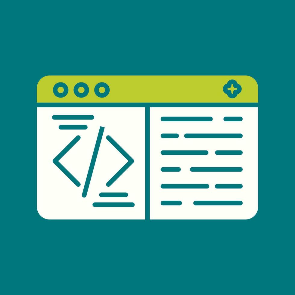 Coding Vector Icon