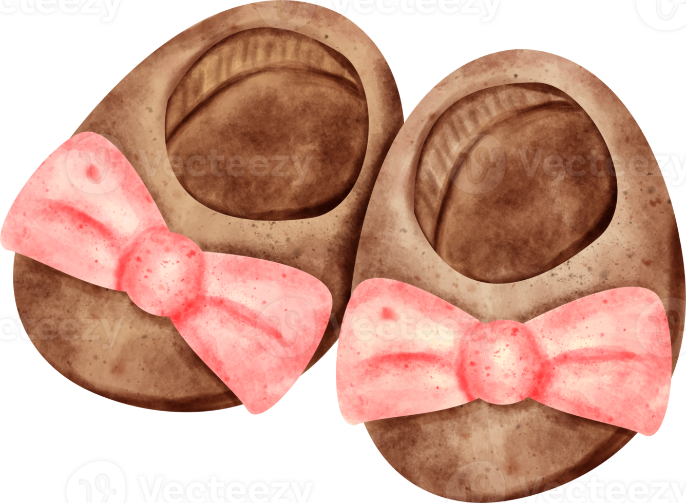 watercolor baby shoes png