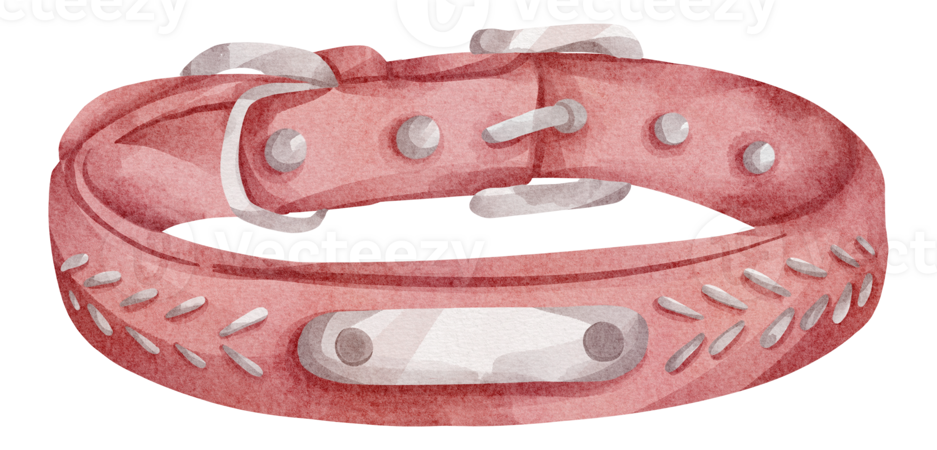 watercolor collar pet png