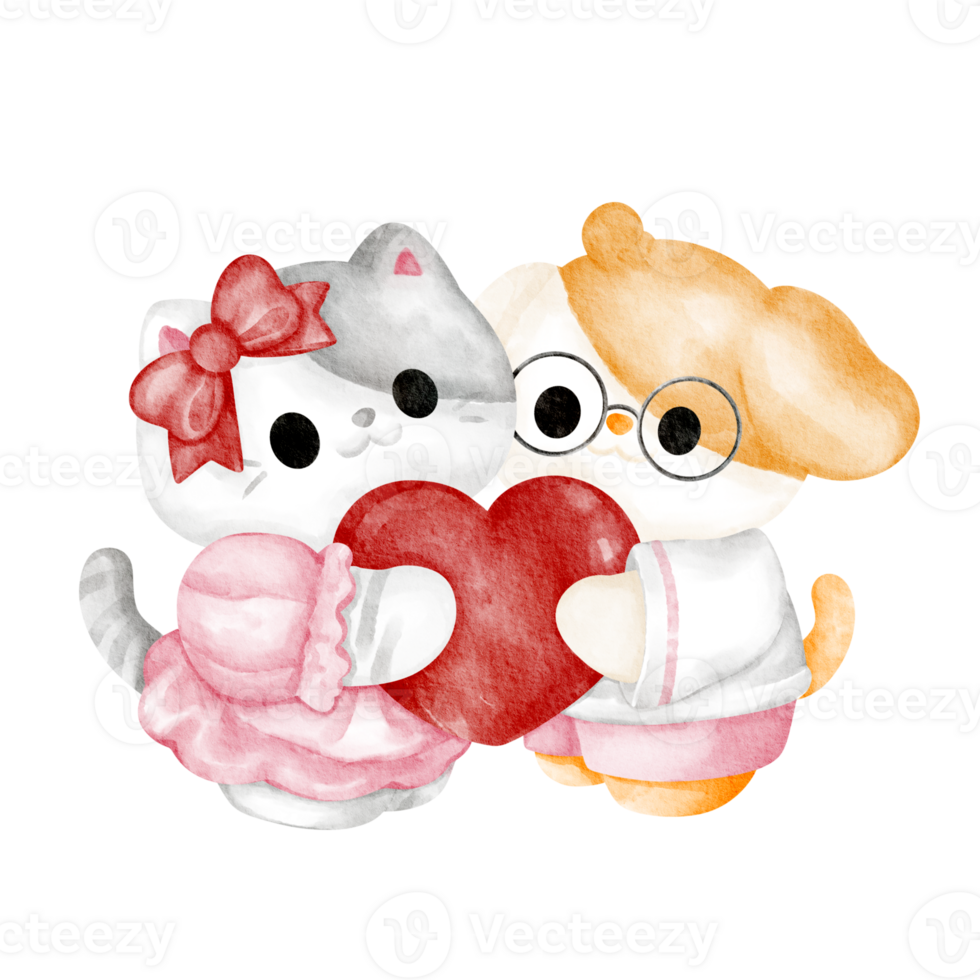valentine day watercolor png