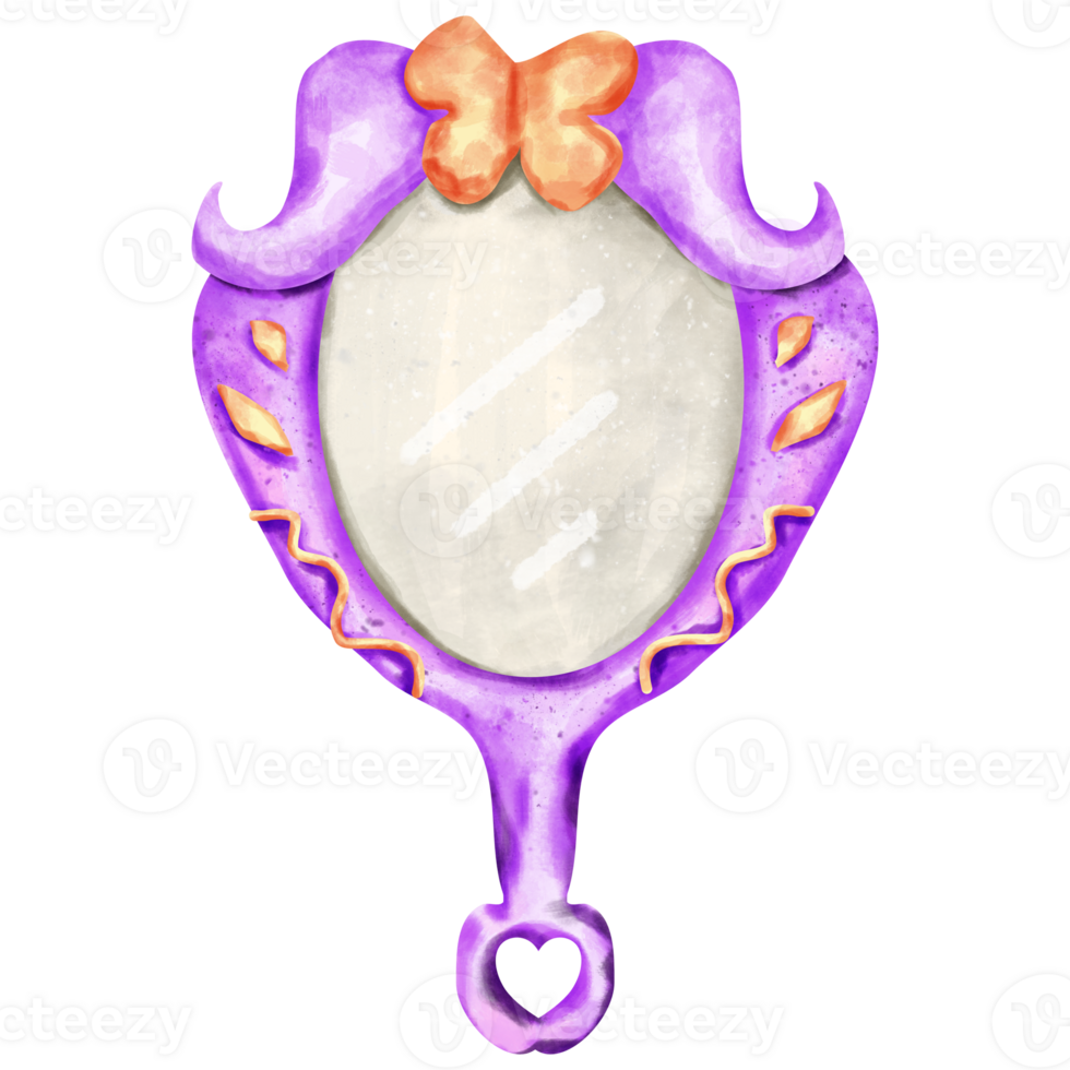 watercolor mirror clip art png