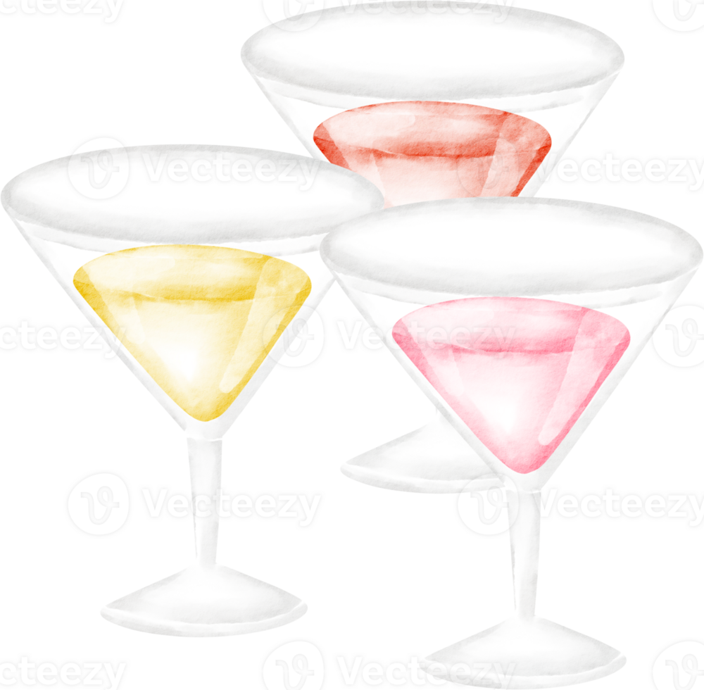 watercolor beverage clip art png