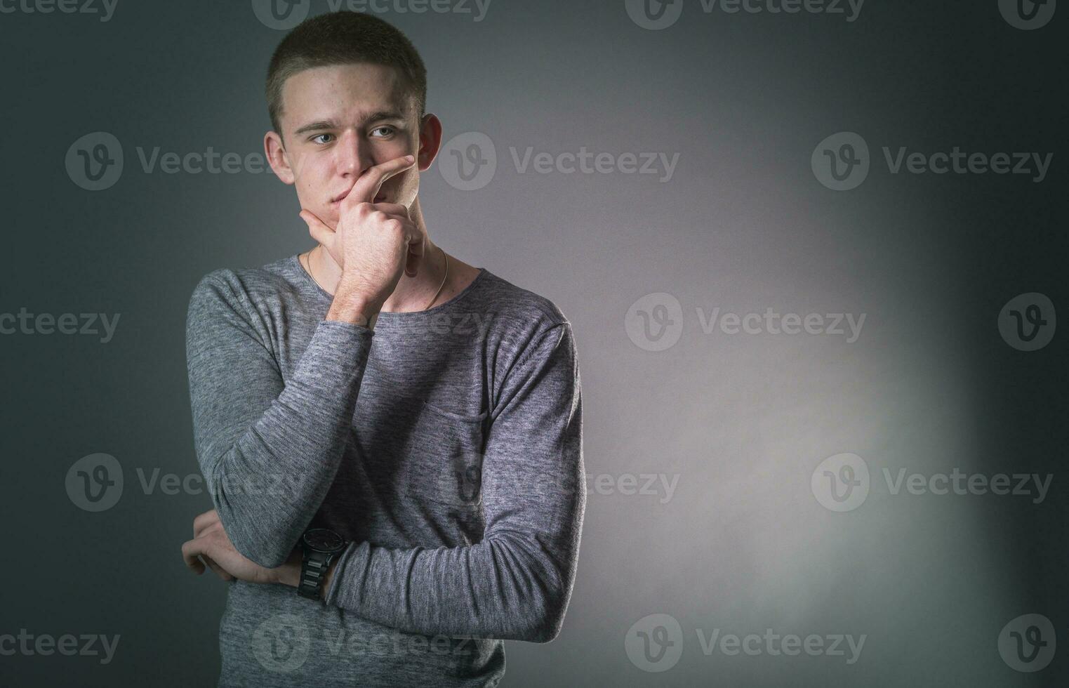 Portrait of the man photo