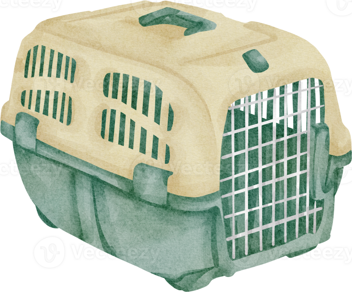 Watercolor Pet Carrier 23298410 PNG watercolor-pet-carrier-23298410-png