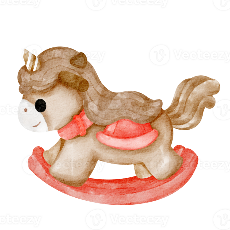 rocking horse baby toy png