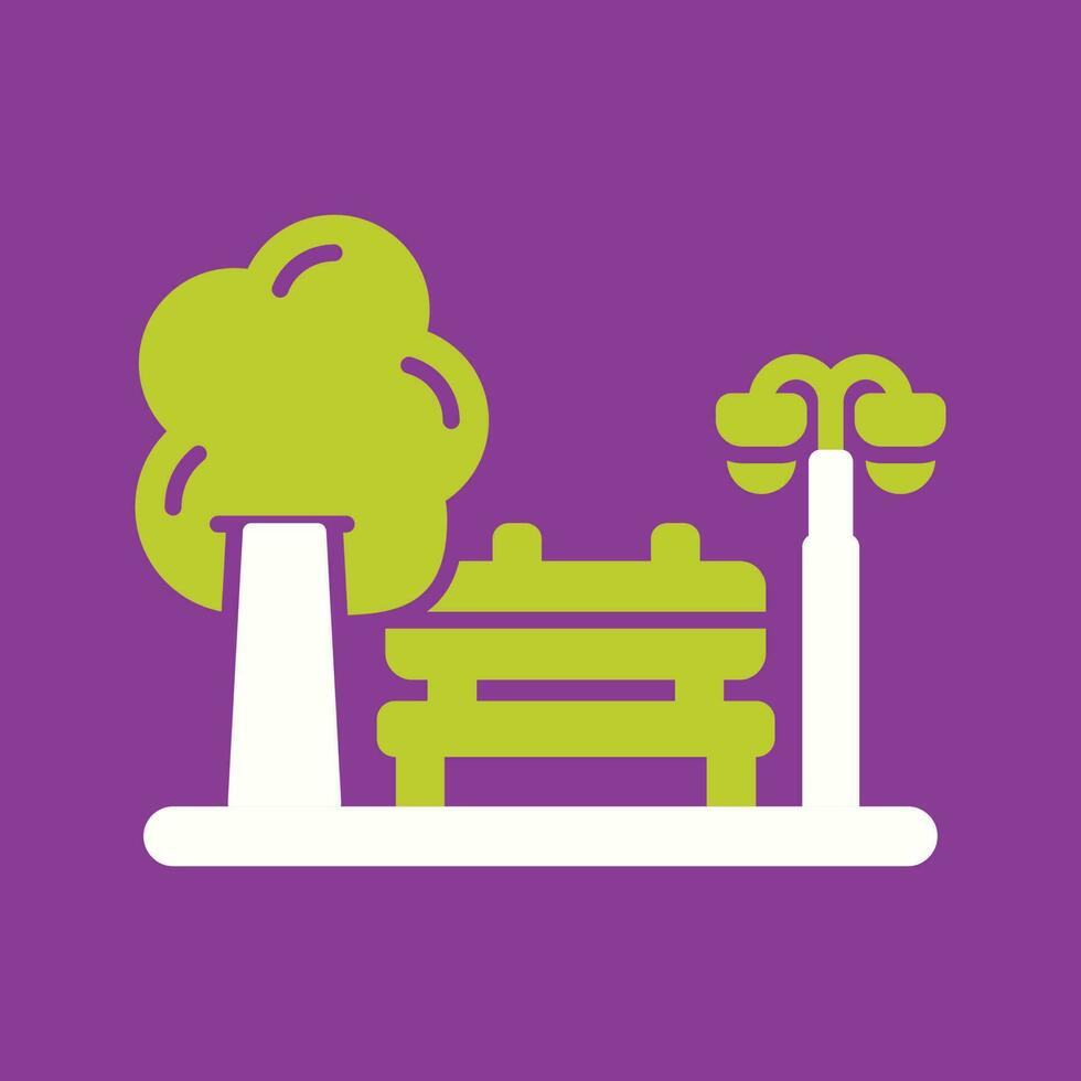 Park Vector Icon