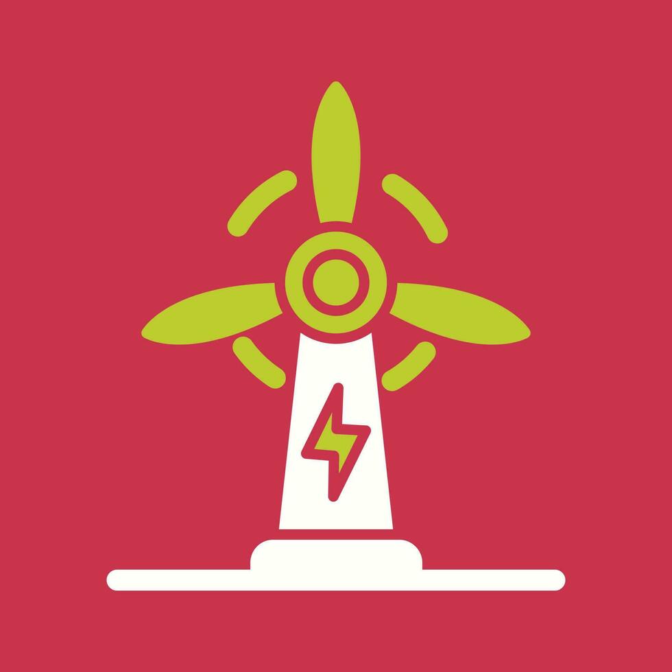 Wind Power Vector Icon