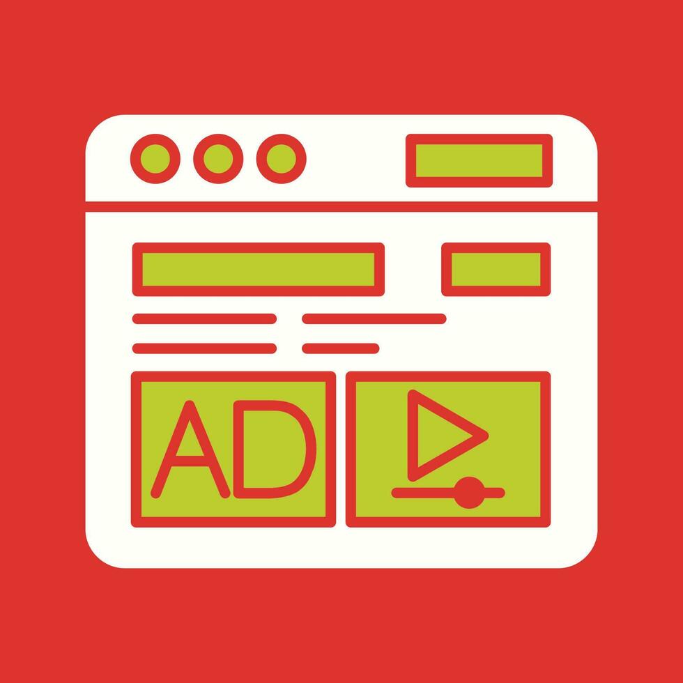 AD Vector Icon