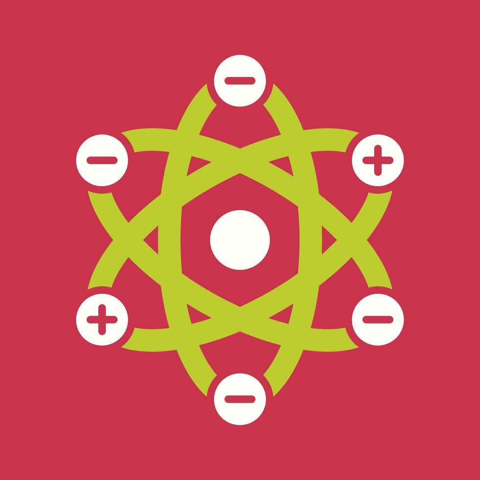 Atom Structure Vector Icon