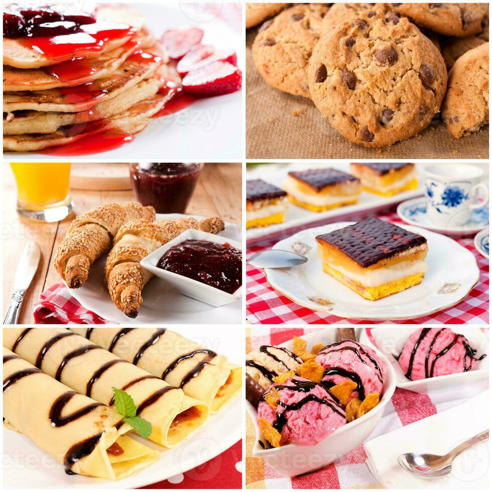 Sweet time collage photo