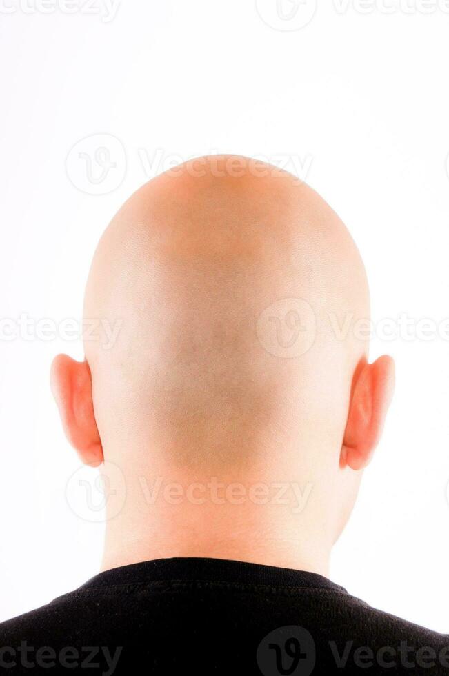 afeitado pelo aislado foto