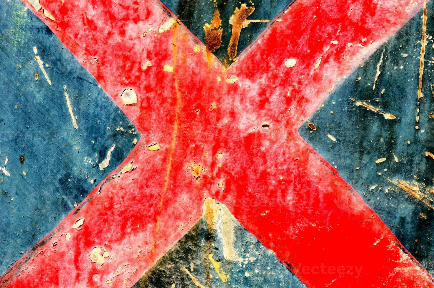 Rusty x background photo
