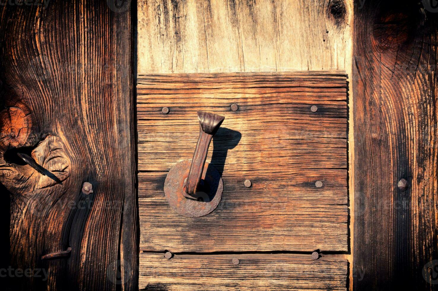 Old lock background photo