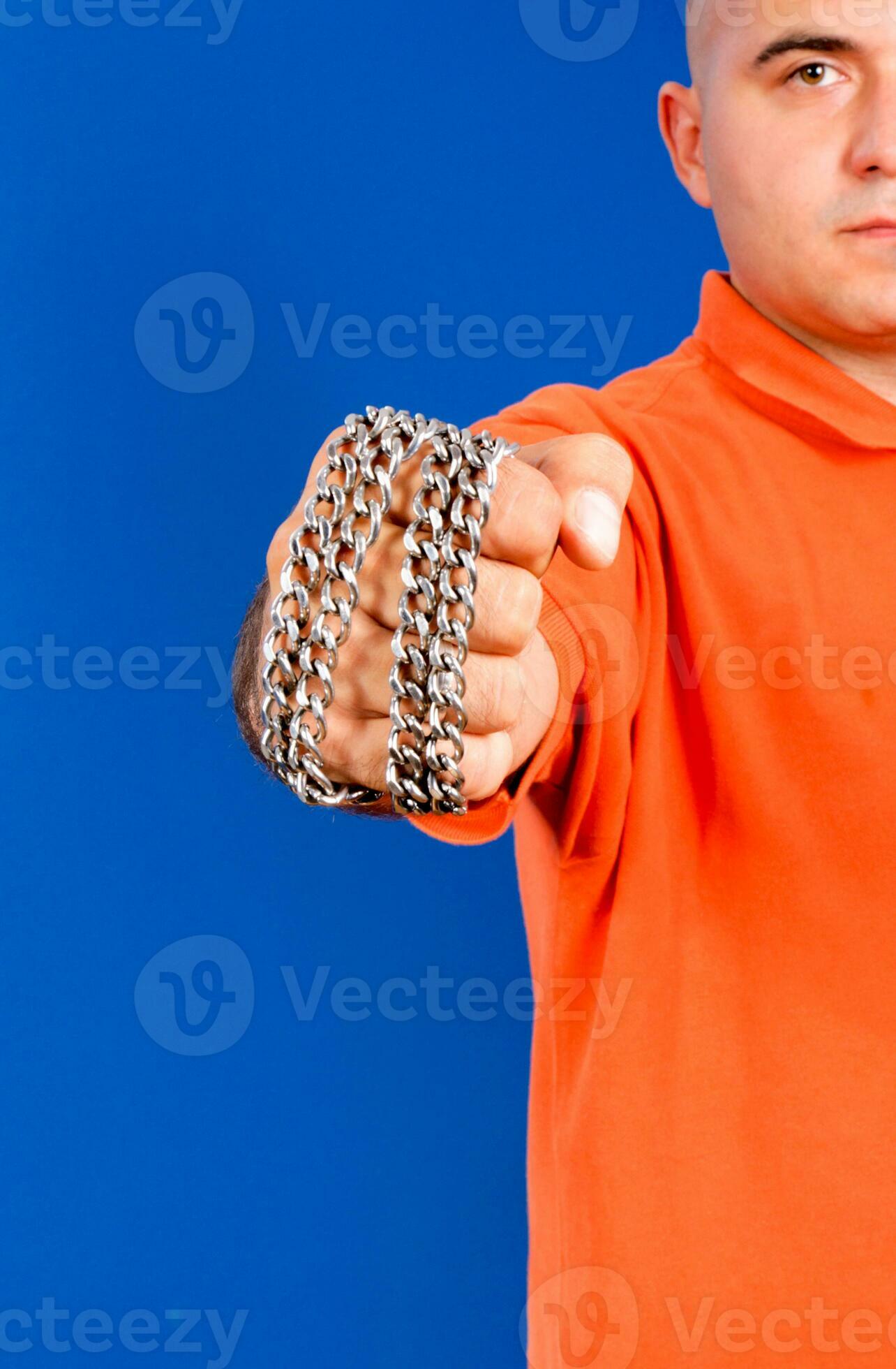 Chain fist concept 23301633 Stock Photo at Vecteezy