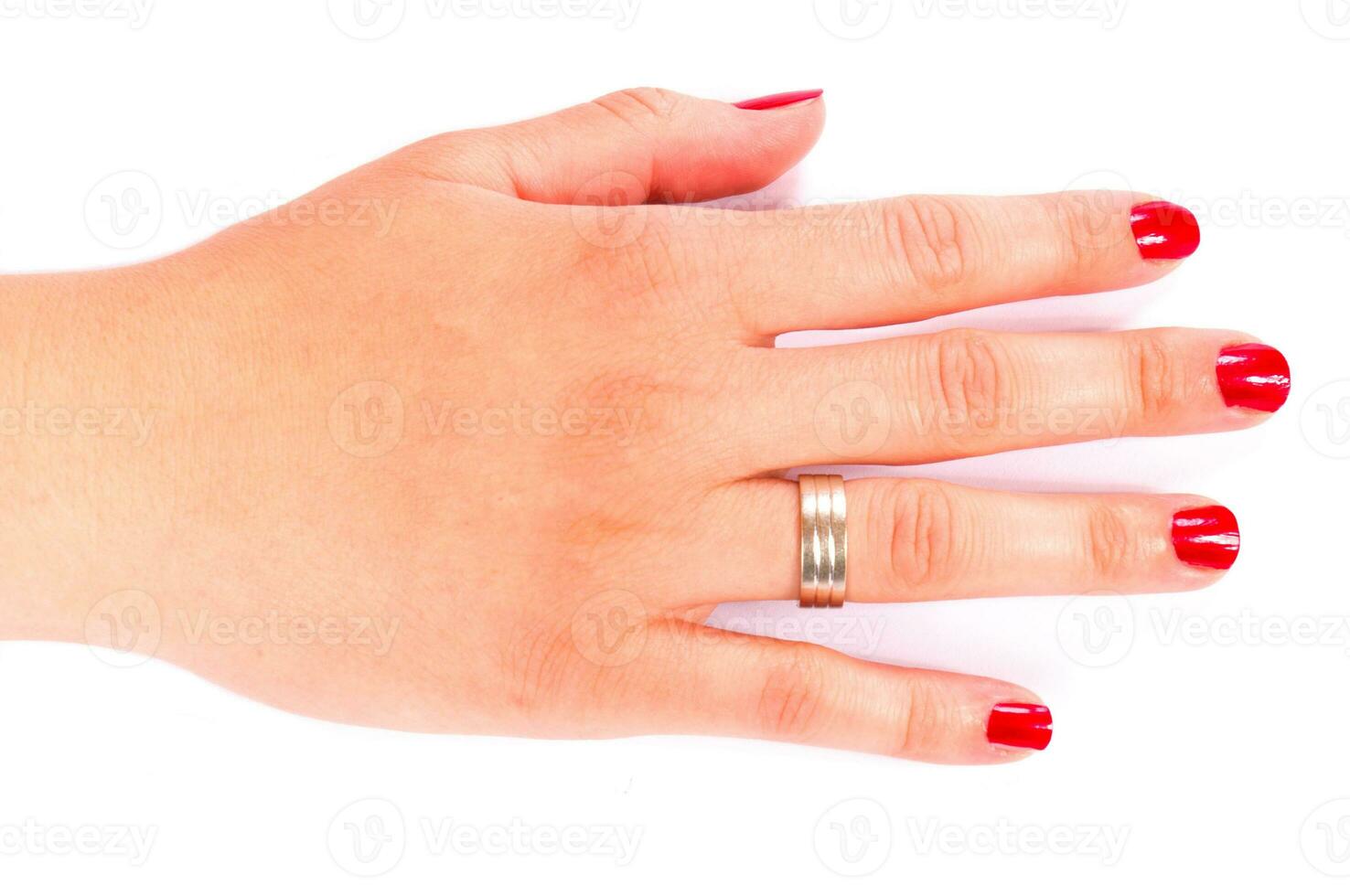 Female hand isolated photo